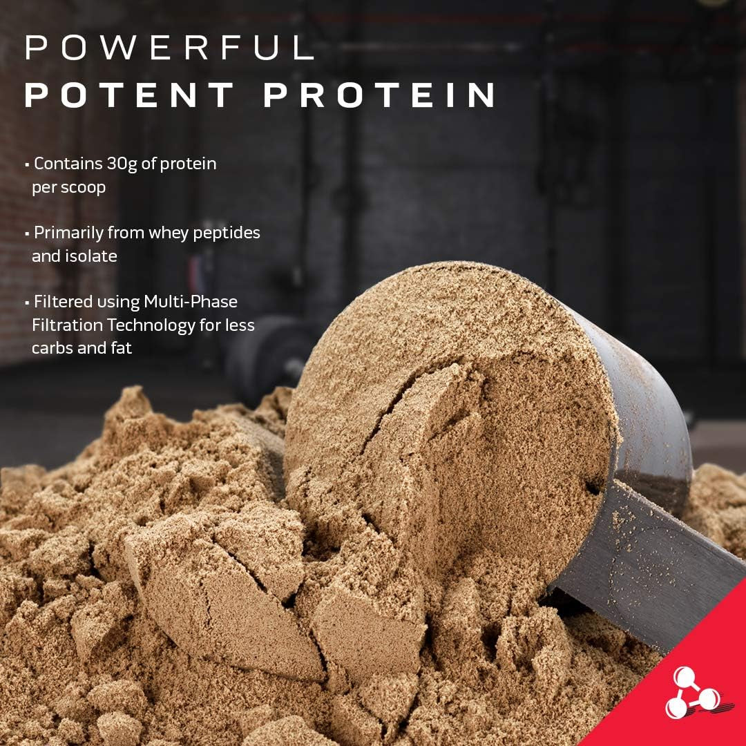 Whey Protein Powder,  Nitro-Tech Whey Protein Isolate + Peptides, Lean Protein Powder with Creatine, Sports Nutrition Protein Powder for Men & Women, Vanilla, 1.81Kg (40 Servings)