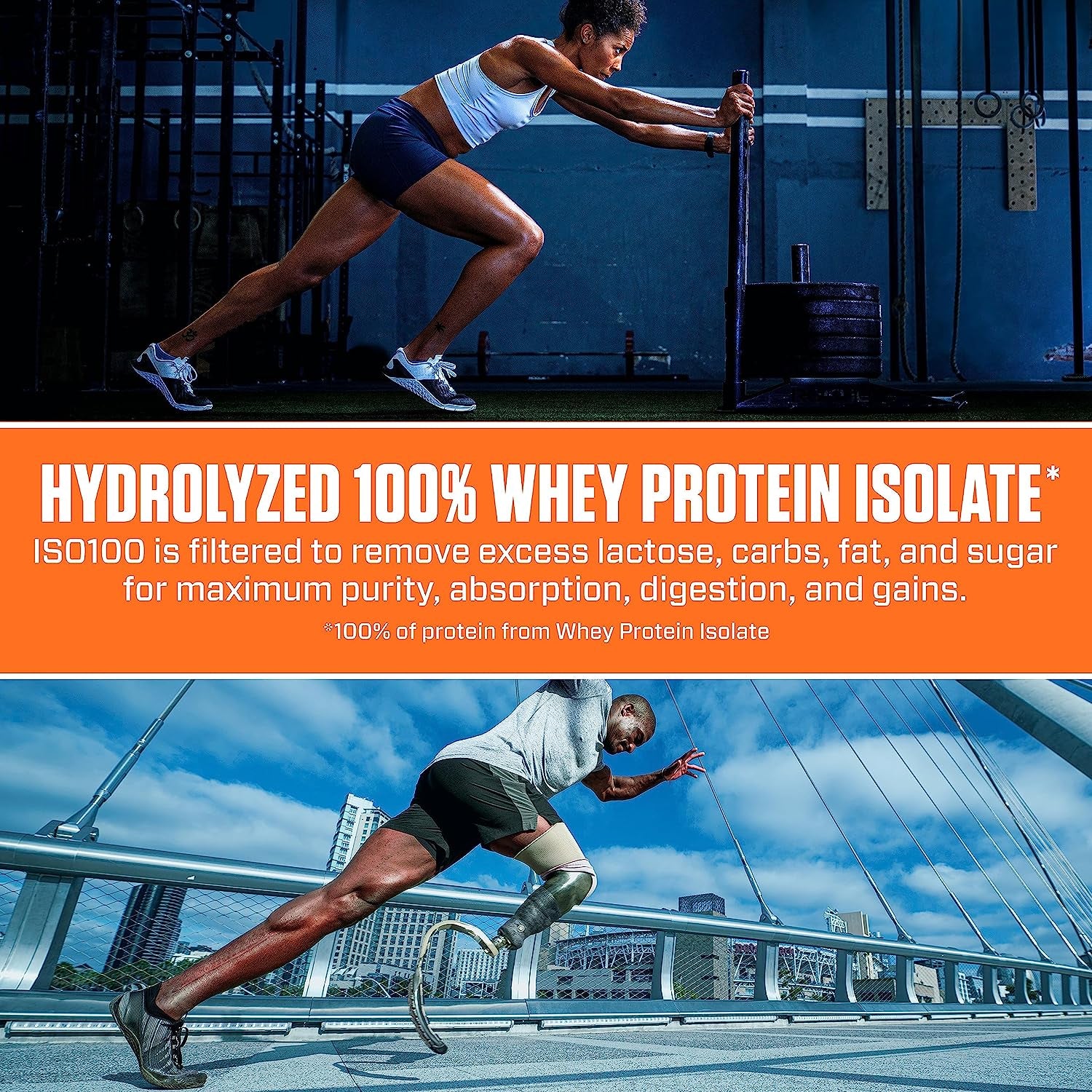 ISO100 Hydrolyzed 100% Whey Isolate Protein Powder in Dunkin' Cappuccino Flavor, 25G Protein, 95Mg Caffeine, 5.5G Bcaas, Gluten Free, Fast Absorbing, Easy Digesting, 20.8 Oz, 1.3 Pound