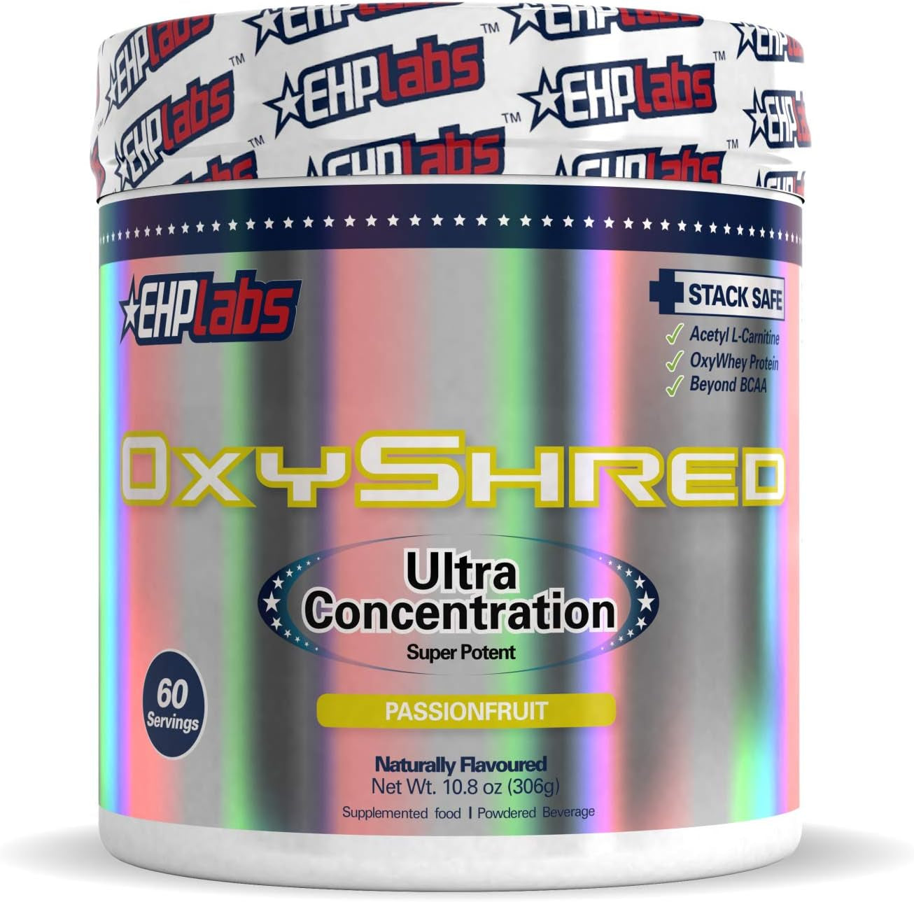 ELABS Oxyshred Acetyl L Carntine Oxy Shred Fat Burner - Passionfruit