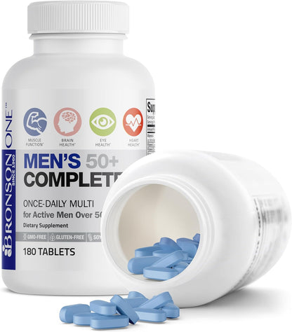 ONE Daily Mens 50+ Complete Multivitamin Multimineral, 180 Tablets
