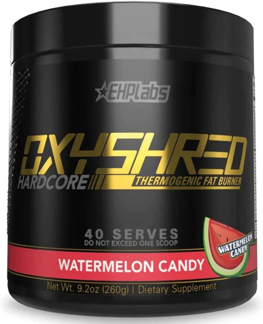 Ehplabs Oxyshred Hardcore Ultra 40 Serves Flavour: Watermelon Candy