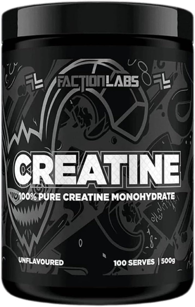 Creatine Monohydrate 100% Pure 500G 100 Serves