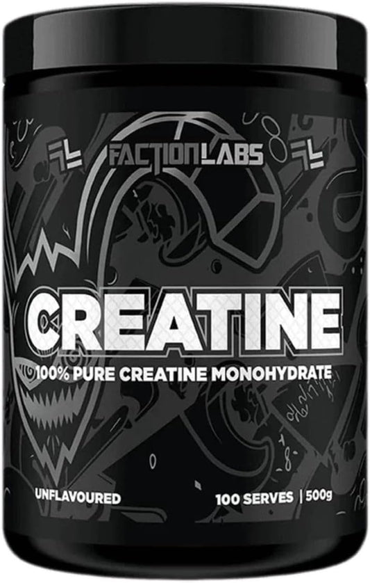 Creatine Monohydrate 100% Pure 500G 100 Serves