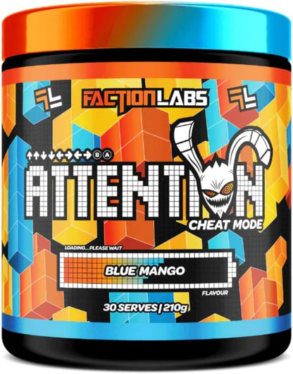 Attention Cheat Mode Blue Mango 30 Serves