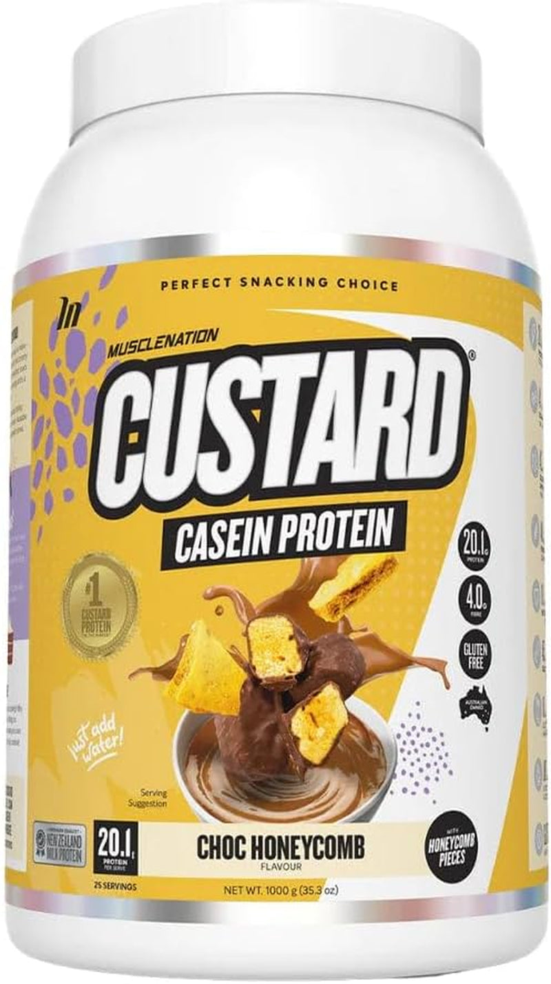 Casein Custard 1Kg - Double Chocolate