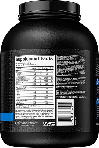 Creatine Monohydrate Powder | Cell-Tech Creatine Powder | Post Workout Drink | Creatine Supplements for Men & Women | Fruit Punch, 2.72 Kg (56 Servings)
