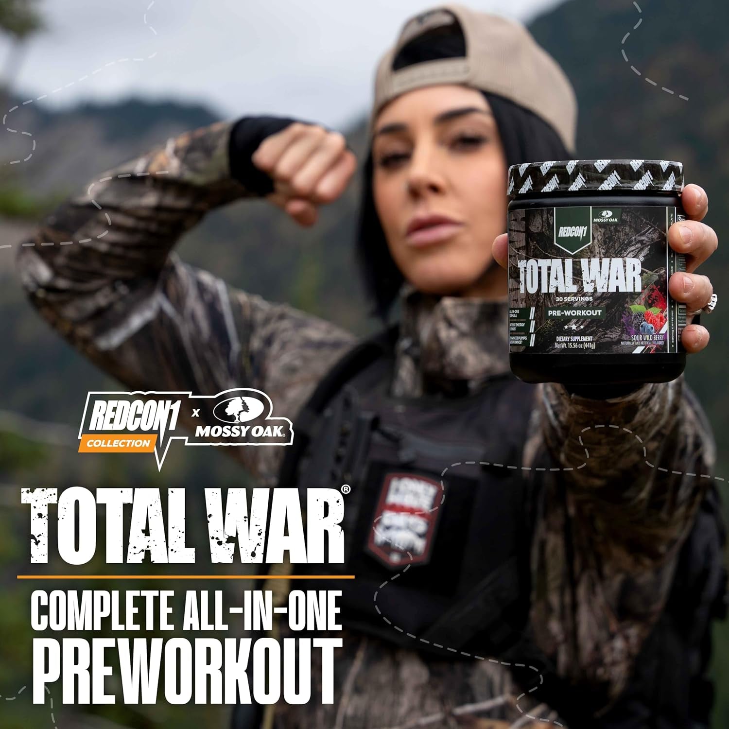 Total War Pre-Workout 30 Servings Sour Wild Berry