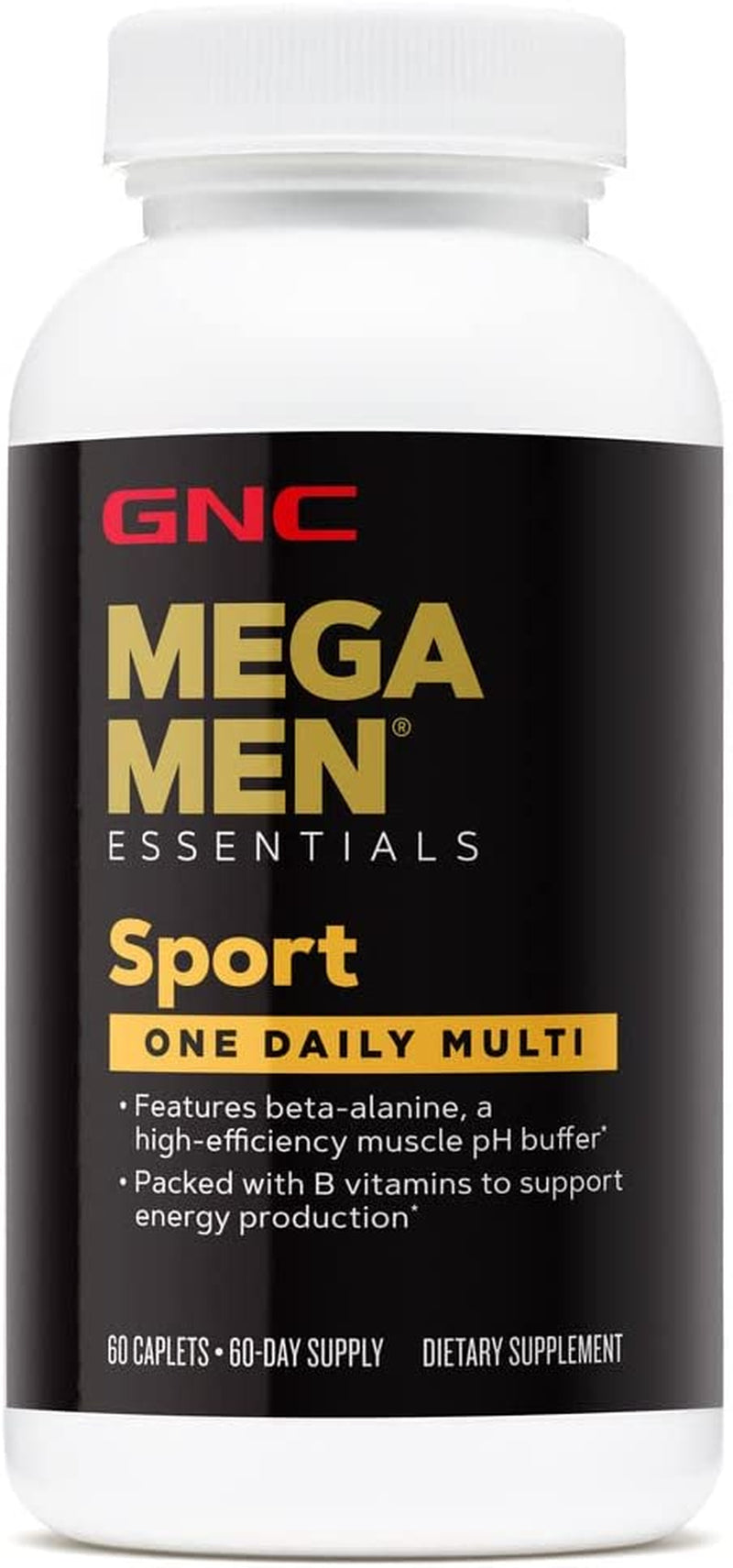 Mega Men Sport One Daily Mens Multivitamin, 60 CAPLETS