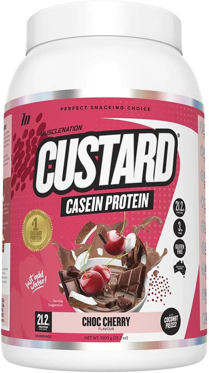 Casein Custard 1Kg - Double Chocolate
