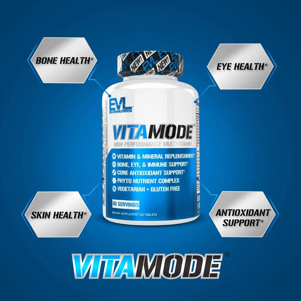 EVL Advanced Daily Multivitamin for Men - Men'S Multivitamin with Essential Minerals Phytonutrient Complex and Vitamode Active Mens Vitamins for Energy with Lycopene for Muscle Bone and Immune Support