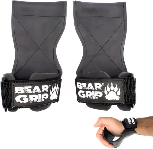 Multi Grip Straps/Hooks, Premium Heavy Duty Weight Lifting Straps/Gloves
