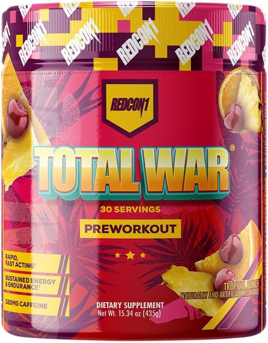 Total War Pre-Workout Tropical Punch 30 Serves