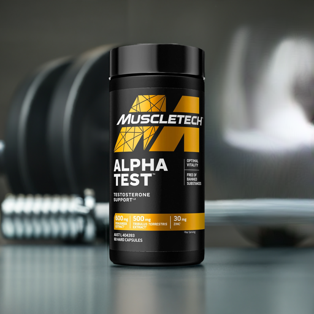Muscletech Alpha Test, 600mg Fenugreek 500mg Tribulus Terrestris & More